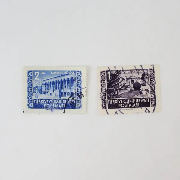 Lot Of 10 Turkey 1952 Stamps SC #1059-68 Used