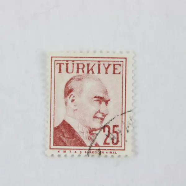 Lot Of 19 Turkey President Ataturk 1930s-1950s Stamps Used