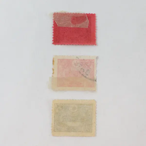 Lot Of 3 Turkey 1913 Stamps 1 Used 2 Mint Hinged
