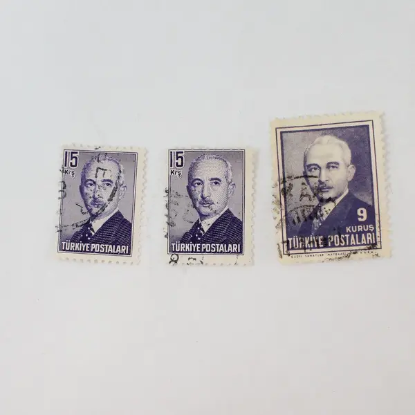 Lot of 10 Turkey Used Stamps Mixed Resmi Official Postage