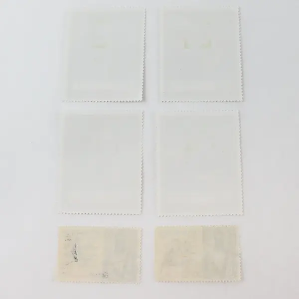Lot of 6 FUJEIRA Trucial States 1960s Used Collectible Stamps