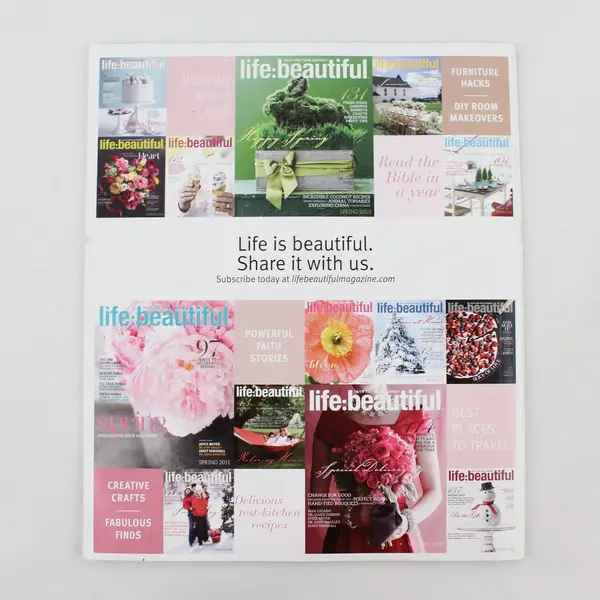 Life:Beautiful Mag Faith For Your Journey Winter 2018 Adorn Your Easter Table
