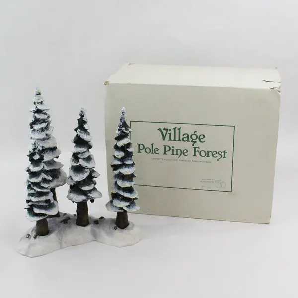 1991 Dept 56 Village Pole Pine Forest 55271