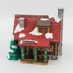 Dept 56 Snow Village Pinewood Log Cabin 1991 Item 51500