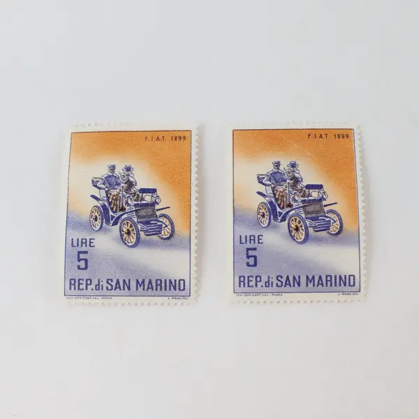 Lot Of 10 San Marino 1962 Classic Automobile Stamps Mint Hinged