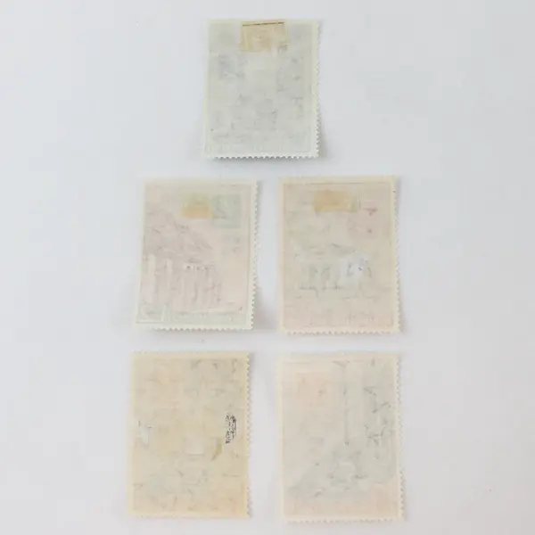 Lot Of 5 San Marino 1959 Centennial Stamps Mint Hinged