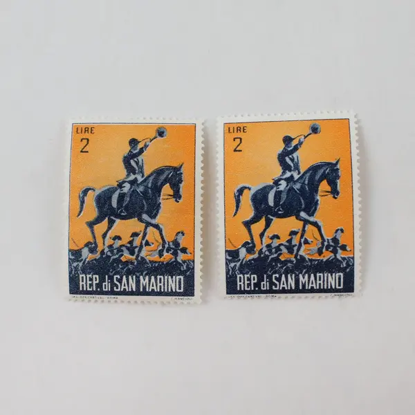 Lot Of 10 San Marino 1961 Hunting Stamps #529-33 MNH Mint Hinged