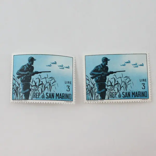 Lot Of 10 San Marino 1961 Hunting Stamps #529-33 MNH Mint Hinged
