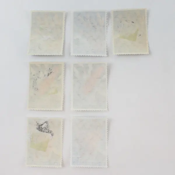 Lot of 7 San Marino 1958 Agriculture Stamps Scott #416-418 Mint Hinged