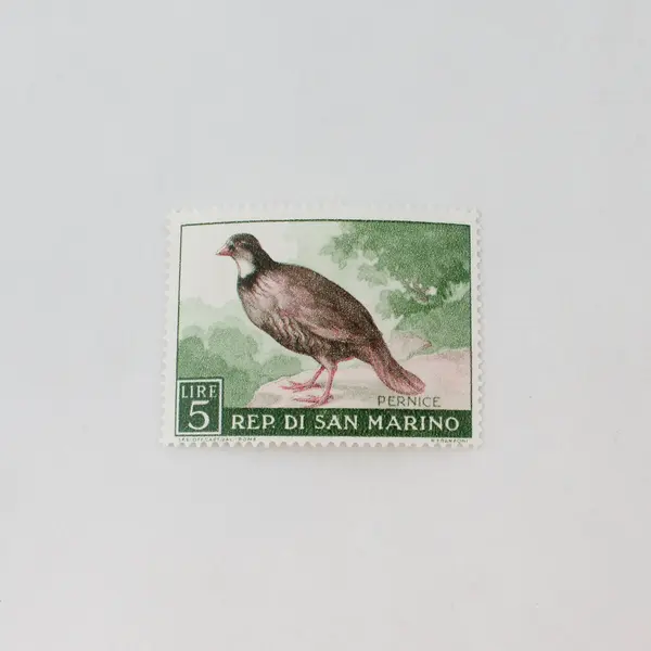 Lot Of 10 San Marino 1960 Bird Stamps SC# 446-50 Mint Hinged