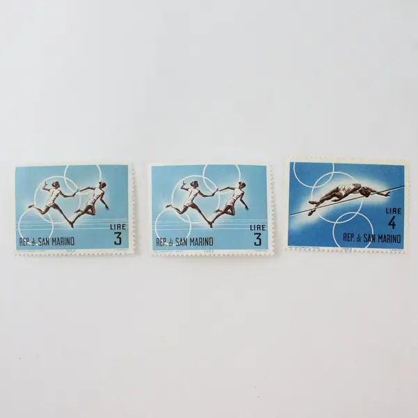 Lot Of 8 San Marino Olympics Stamps 1963 Mint Hinged
