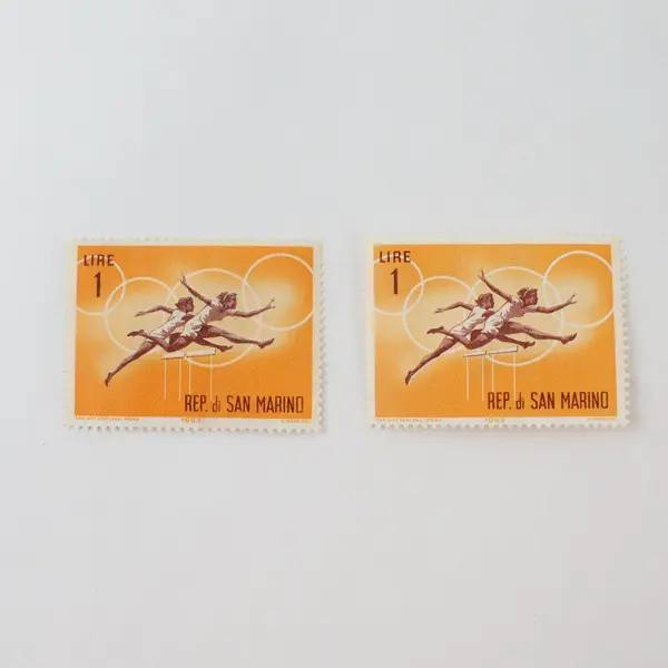 Lot Of 8 San Marino Olympics Stamps 1963 Mint Hinged