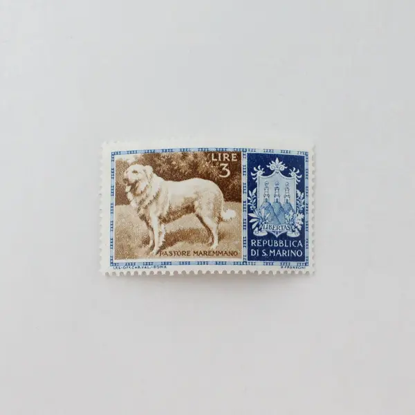 Lot Of 4 San Marino 1956 Dog Stamps Mint Hinged