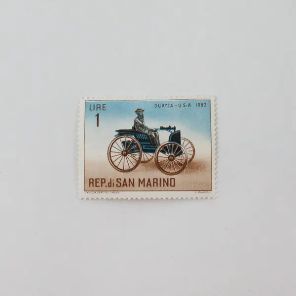 Lot Of 6 San Marino 1950s 1960s Train Auto Motorcycle Stamps Mint Hinged