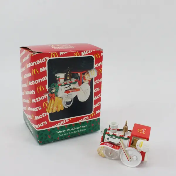 McDonald's Enesco Merry Mc-Choo-Choo 1993 LE Ornament w/ Original Box