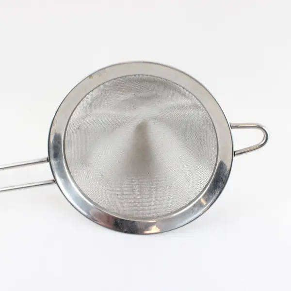 Stainless Steel Fine Mesh Metal Strainer, Silver Color
