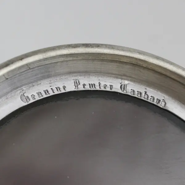 Vintage Handmade Pewter Tankard Sheffield England Metalware