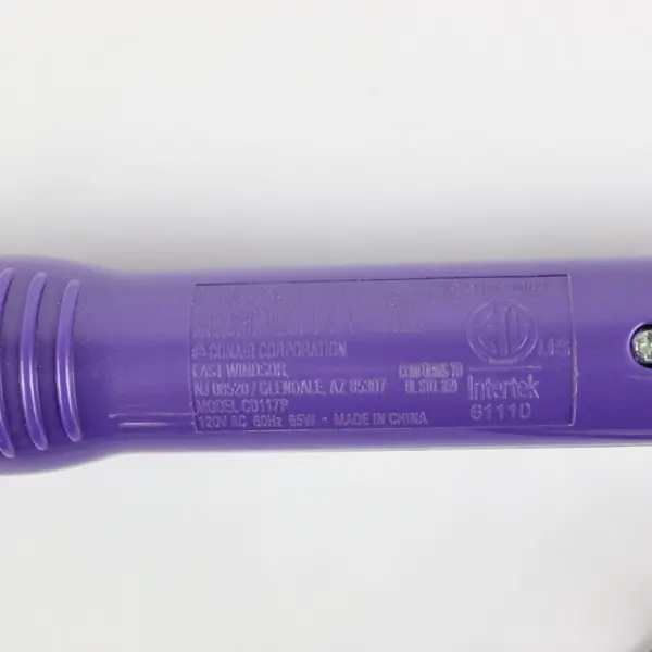 Conair You Curl CD117P Purple Hair Curling Iron Tested