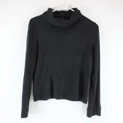 Rafaella Women's Black Long Sleeve Turtleneck Top Size M