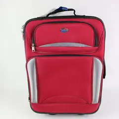 American Tourister Red Rolling Suitcase Luggage 19"