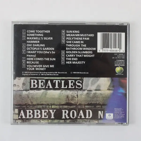The Beatles Abbey Road CD Capitol Records Pre-Owned Acceptable