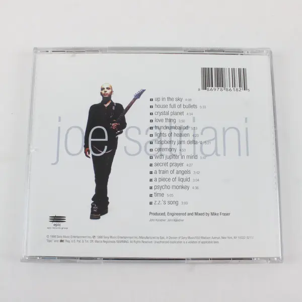 Joe Satriani Crystal Planet CD 1998 Instrumental Rock