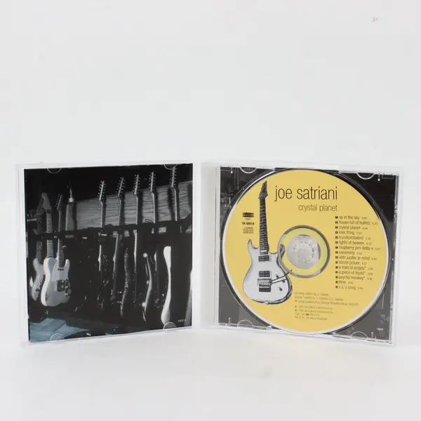 Joe Satriani Crystal Planet CD 1998 Instrumental Rock