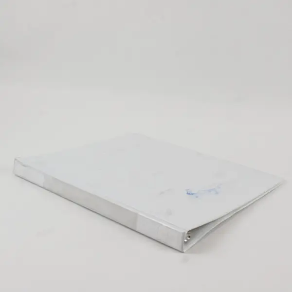 Lot of 5 White 1" 3-Ring Binders Unbranded