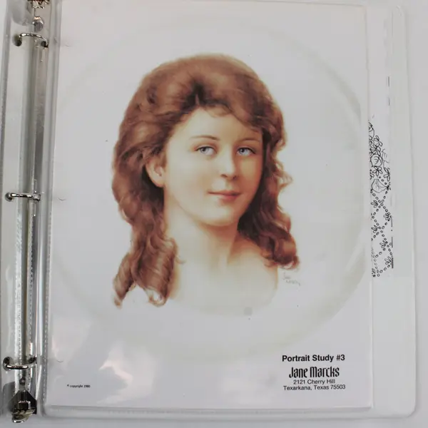 San Do Studio China Painting Instructions Binder Decorative Art Manual