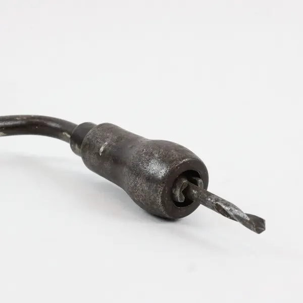Vintage Hand Brace Drill Manual Woodworking Tool Collectible