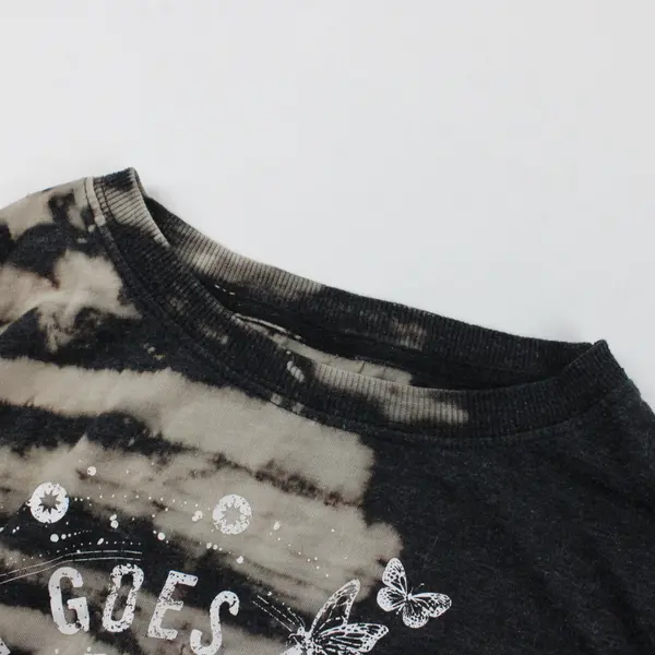 Women's What Goes Around Comes Around Long Sleeve Tie-Dye Shirt