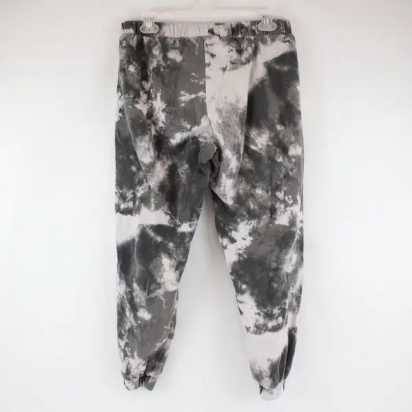 Z By Zella Women's Gray/White Tie-Dye Sweatpants, Size M 
