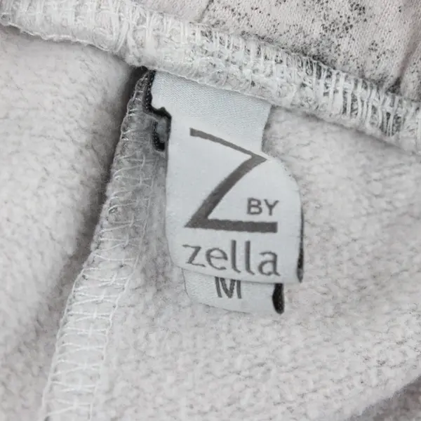Z By Zella Women's Gray/White Tie-Dye Sweatpants, Size M 