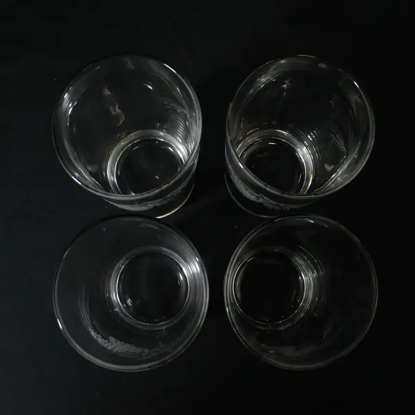 4 Libbey St. Clair Frosted Pine Cone Iced Tea Glasses 6.25"