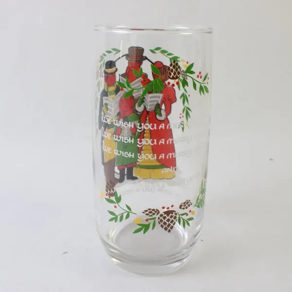 Vintage 1983 Pepsi Carolers We Wish You a Merry Christmas Collector Glass