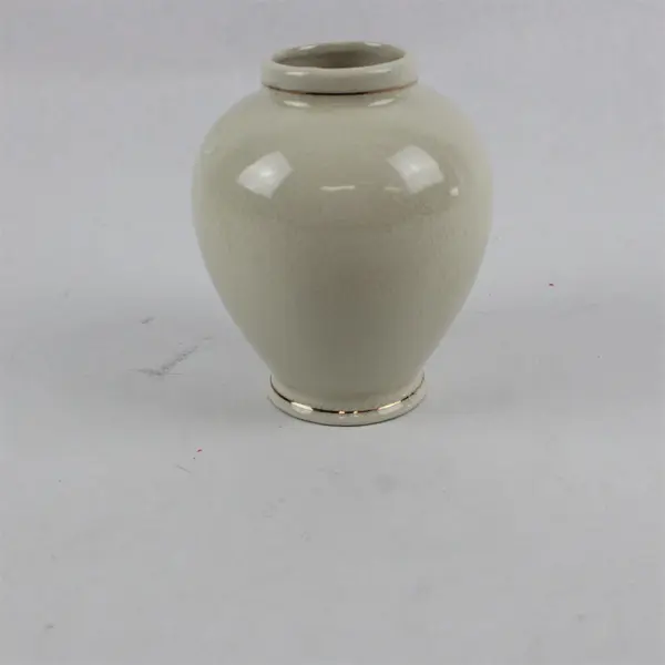 Vintage UCG Japan Porcelain Peacock Ginger Jar Vase