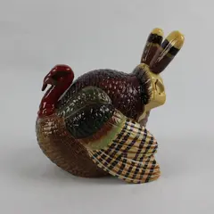 Dept 56 Time to Celebrate Thanksgiving Turkey Spreader Holder Missing Spreaders