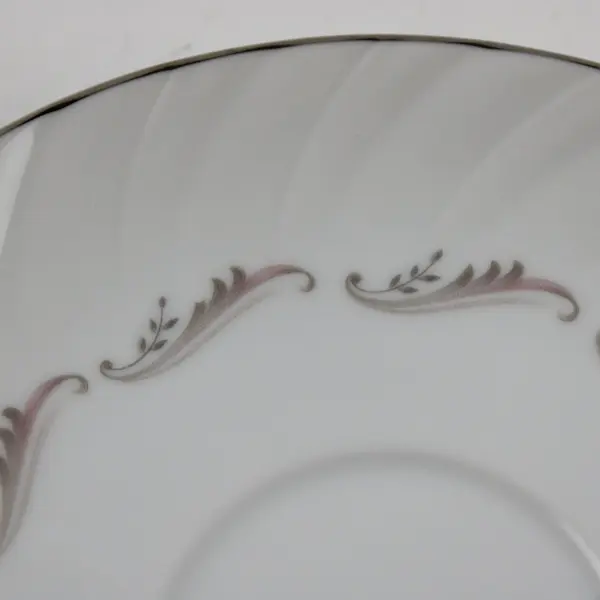 Lot of 6 Vintage Fine China Saucers Style House Largo Pattern