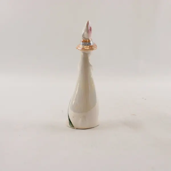 JC Penney Home Collection Porcelain Bunny Figurine Iridescent Finish