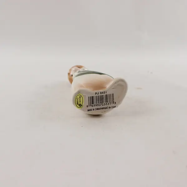 JC Penney Home Collection Porcelain Bunny Figurine Iridescent Finish
