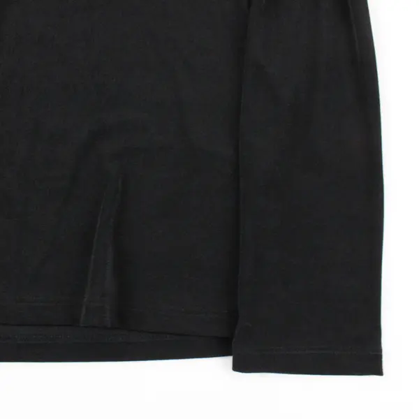 Susan Lawrence Women's Black Lightweight Turtleneck Top Shirt Size L
