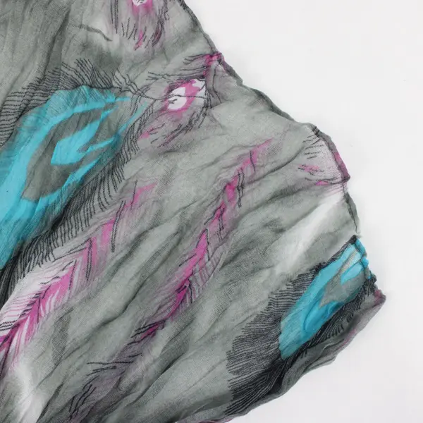Gray Feather Design Women's Sheer Wrap Neck Scarf