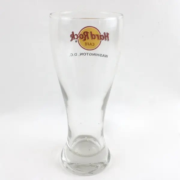 Hard Rock Cafe Washington DC Pilsner Glass 8.5in Tall