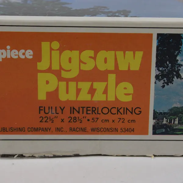 Vintage Big Ben Whitman 1200-Piece Jigsaw Puzzle Complete Clocktower