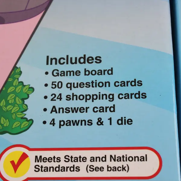 Lakeshore Main St Shopping Main Idea Reading Level 2 Educational Board Game
