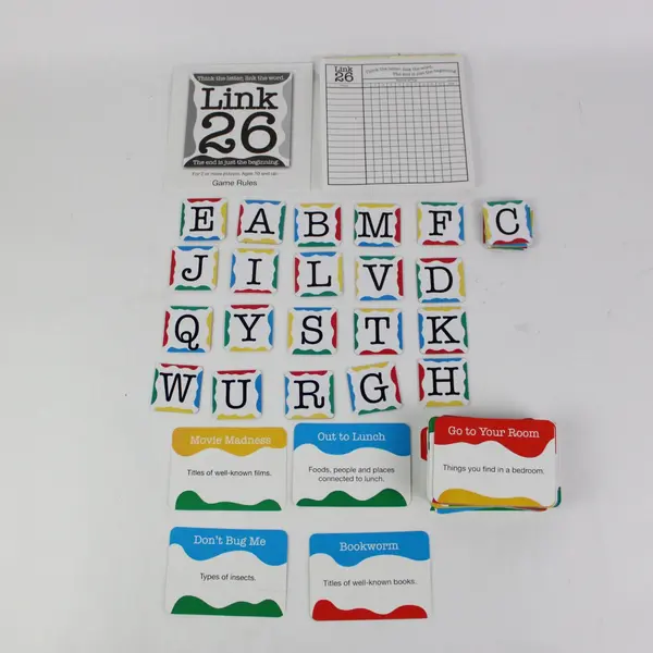 MindWare Link 26 Letter Word Guessing Card Game