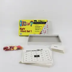 Media Materials Quizmo Sight Word Set 1 W-MB9358 Educational Game Used