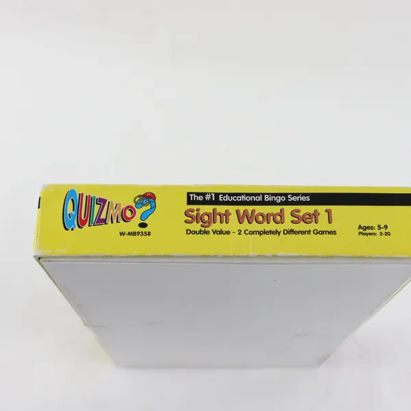 Media Materials Quizmo Sight Word Set 1 W-MB9358 Educational Game Used