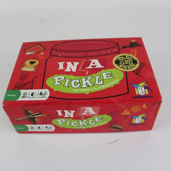 In A Pickle 2004 Gamewright Card Game Complete Dr. Toy 10 Best Games Winner