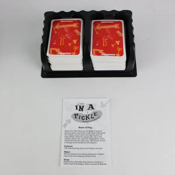 In A Pickle 2004 Gamewright Card Game Complete Dr. Toy 10 Best Games Winner